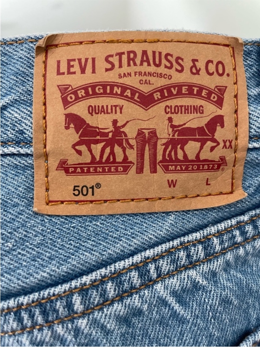 Women’s Levi’s 501 Cropped Jeans W29xL26 - Picture 7 of 8
